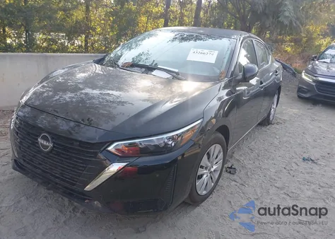 2025 Nissan Sentra S из США, поврежденный, VIN 3N1AB8BV7SY270747